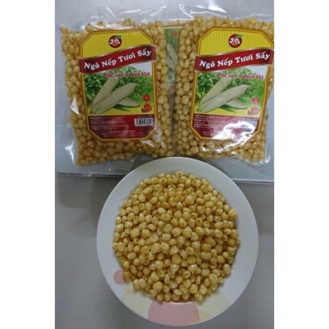 Ngô nếp tươi sấy 160g