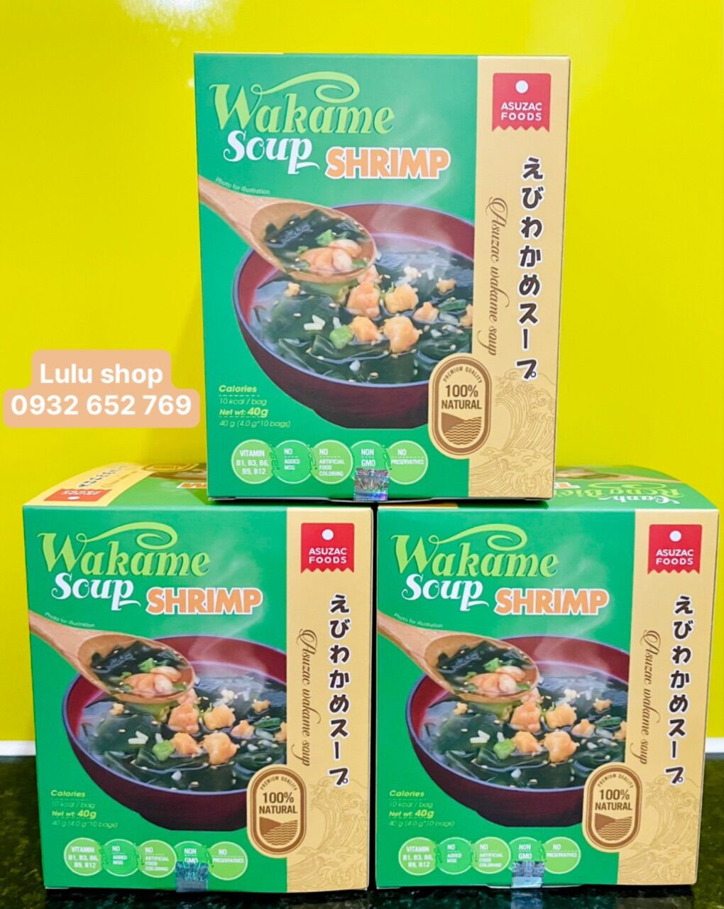 CANH RONG BIỂN TÔM ASUZAC