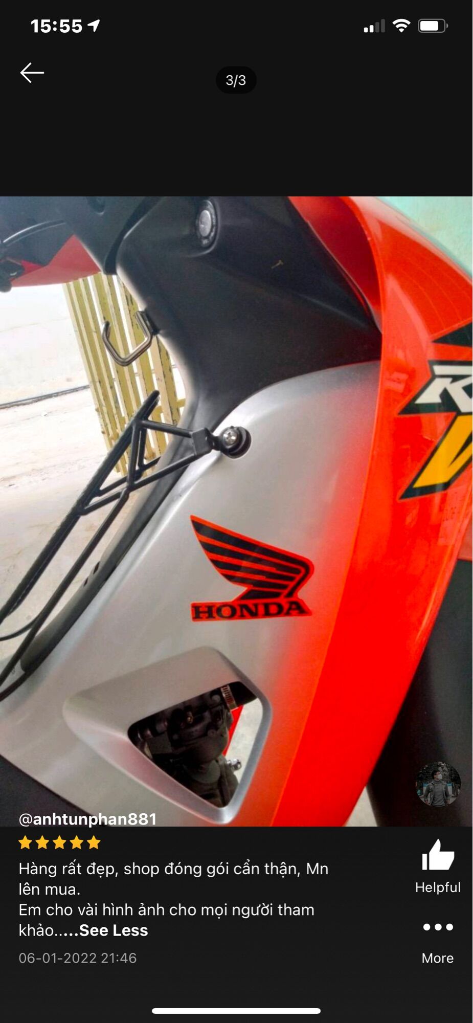 Bộ tem Wave A Repsol New hàng nhập Thái Lan