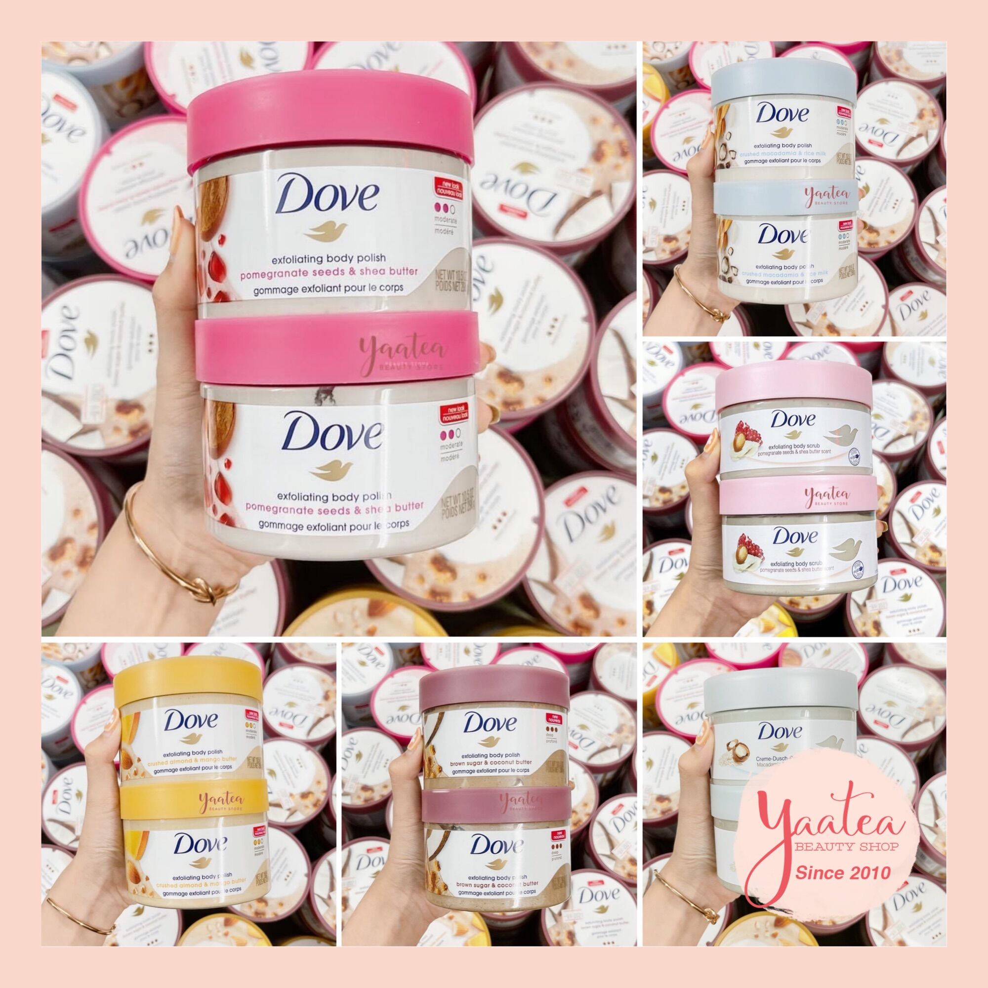 Tẩy Tế Bào Chết Dove Body Polish