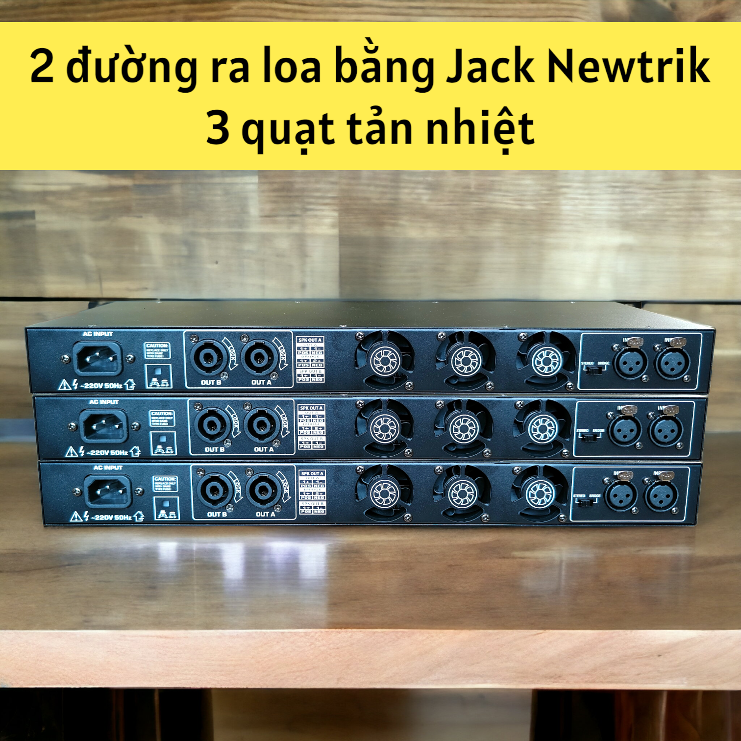 Đẩy 2 kênh Nguồn Xung Class D chính hãng DKAudio