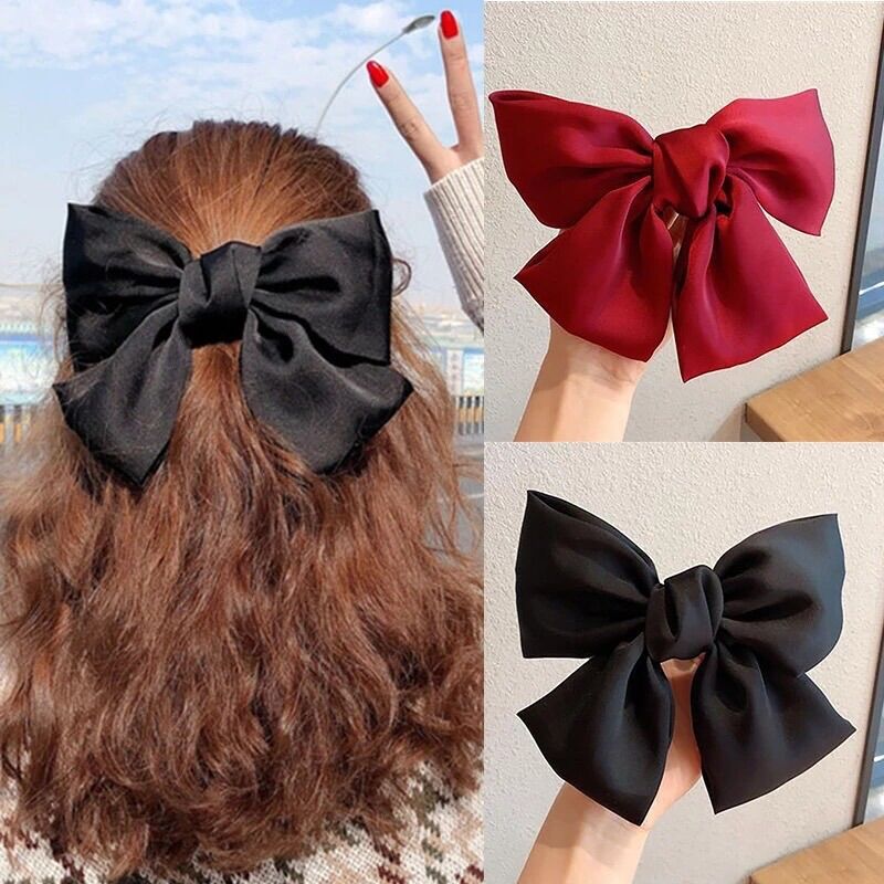 Kẹp tóc hình nơ siêu to kiểu hàn quốc