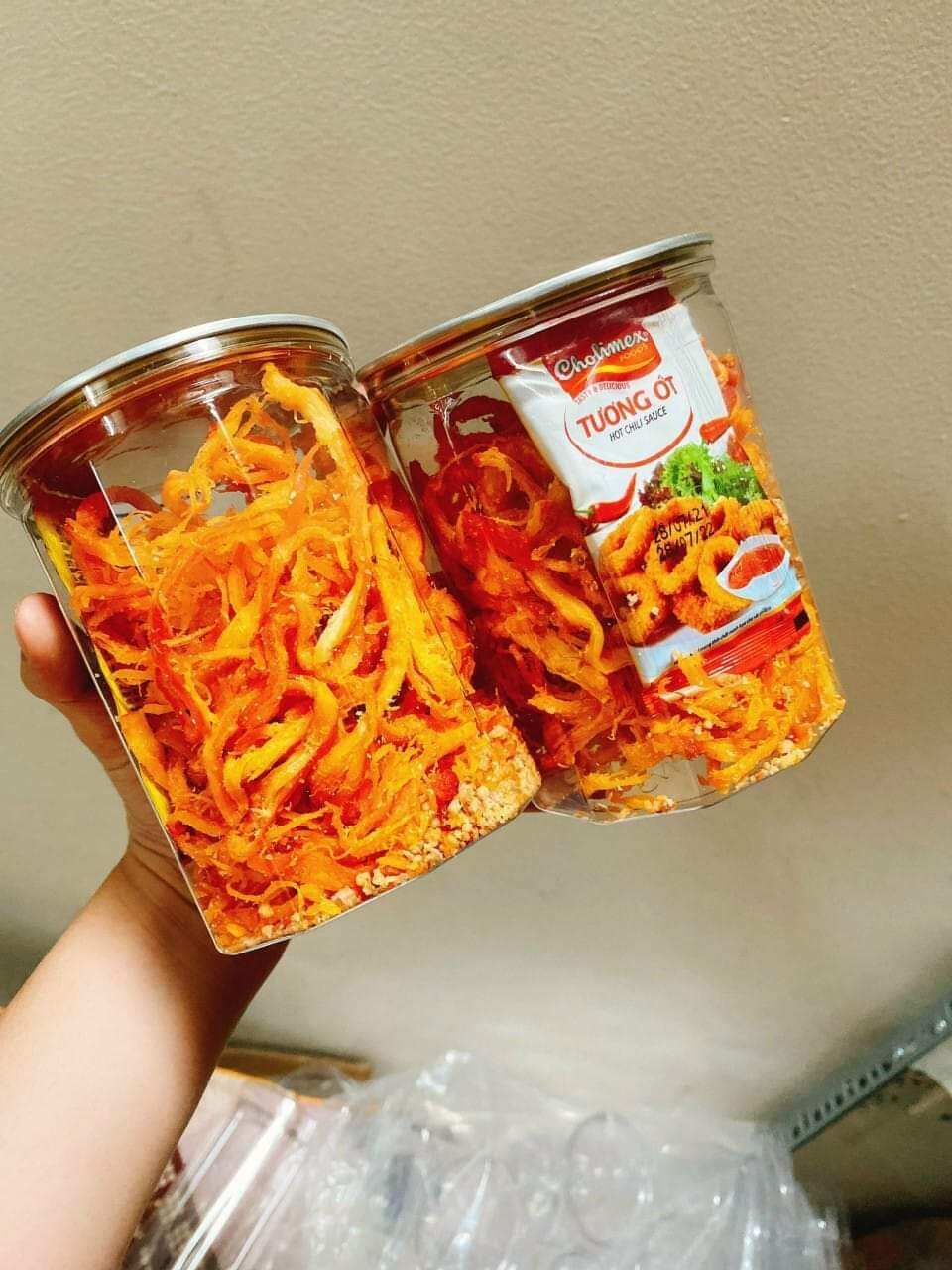 100gr mực bơ tỏi