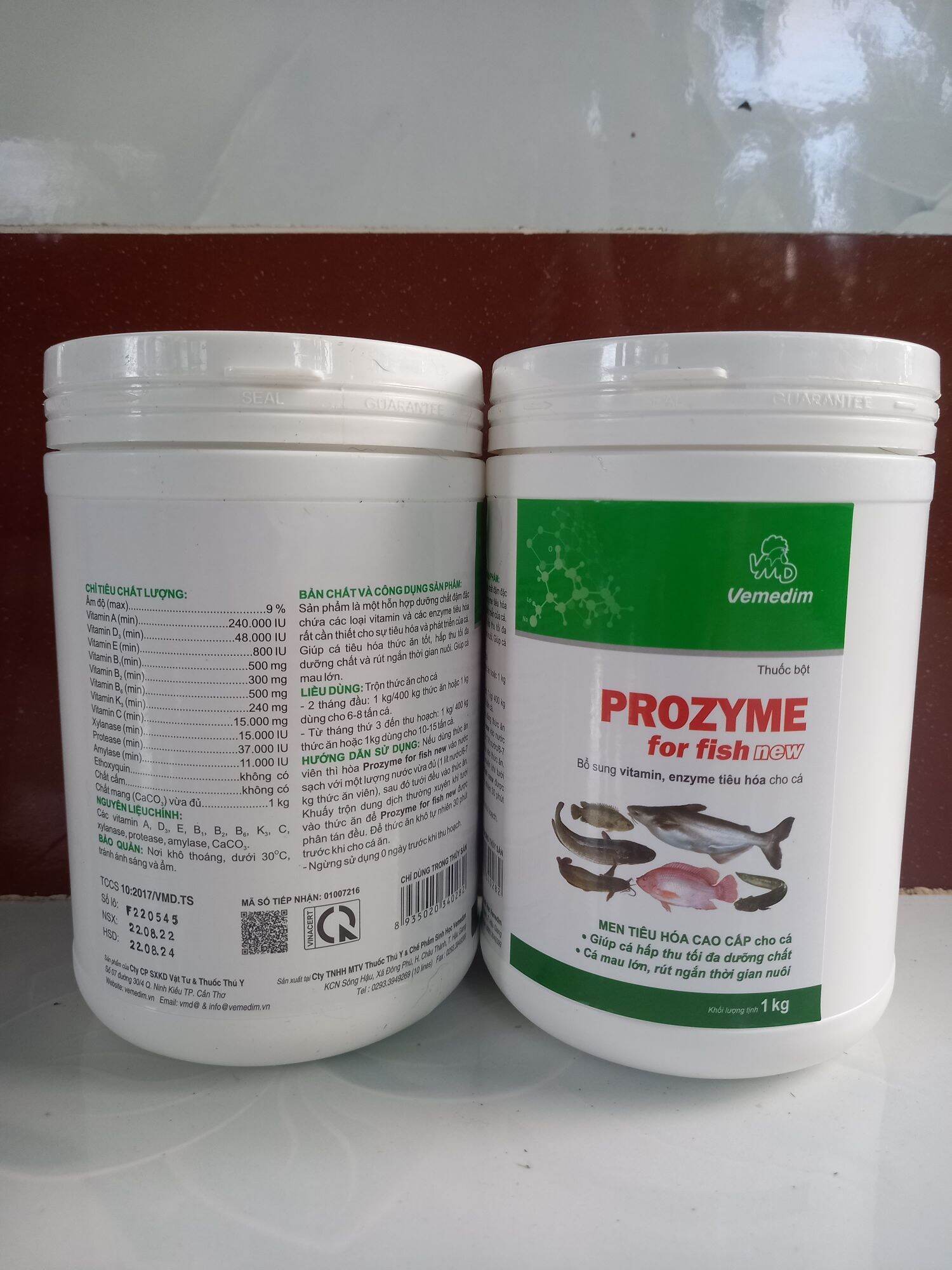 PROZYME Bổ sung Vitamin tổng hợp cho lươn cá ếch, tăng sức đề kháng