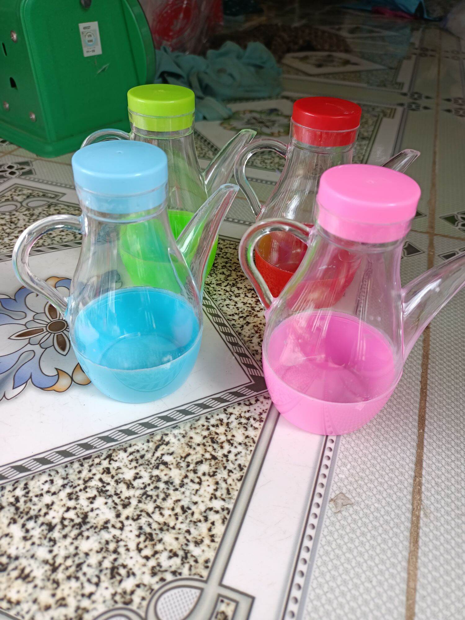bình rót nước mắm, dầu ăn