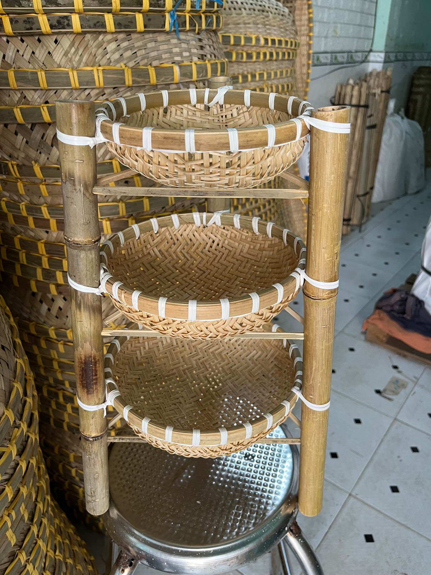 KỆ RỔ 2 TẦNG, KỆ BẮN VÍT CỐ ĐỊNH, KỆ CHÂN TRÚC