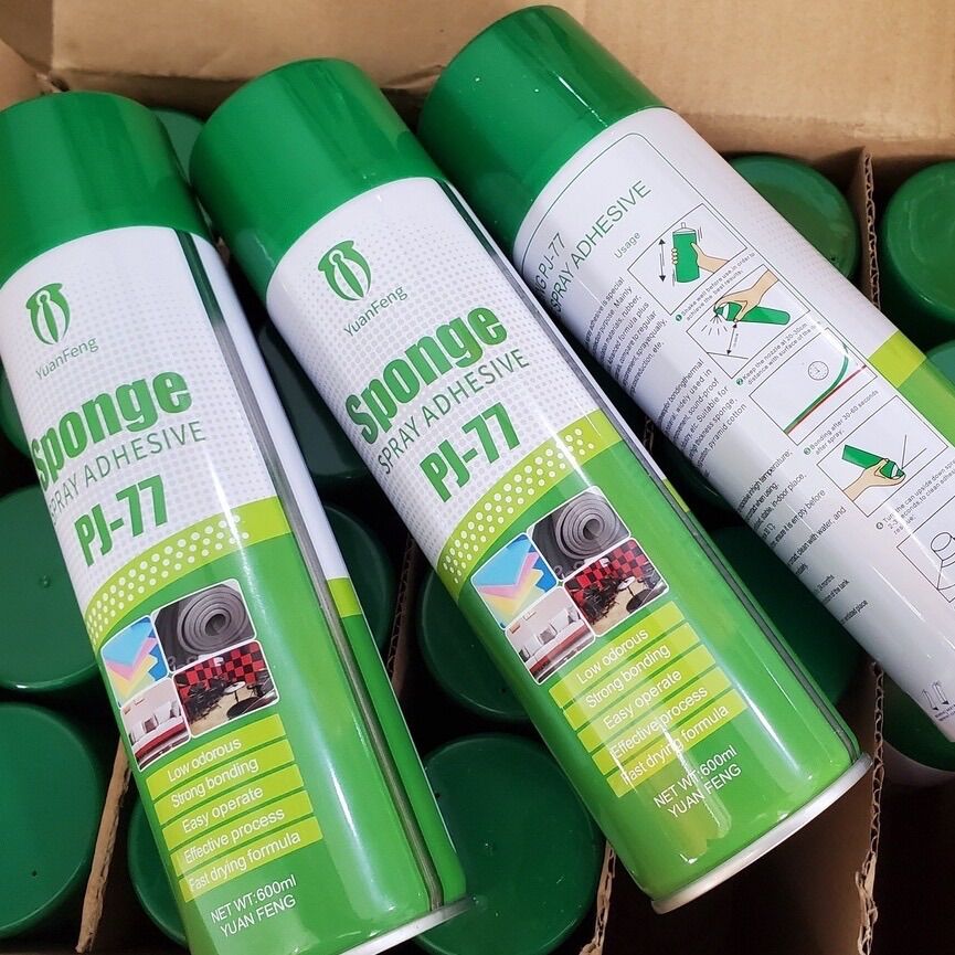 Keo Xịt Đa Năng 600ml Dán Xốp Mút Giấy Decal Không Mùi Siêu Dính Tiết Kiệm 60%