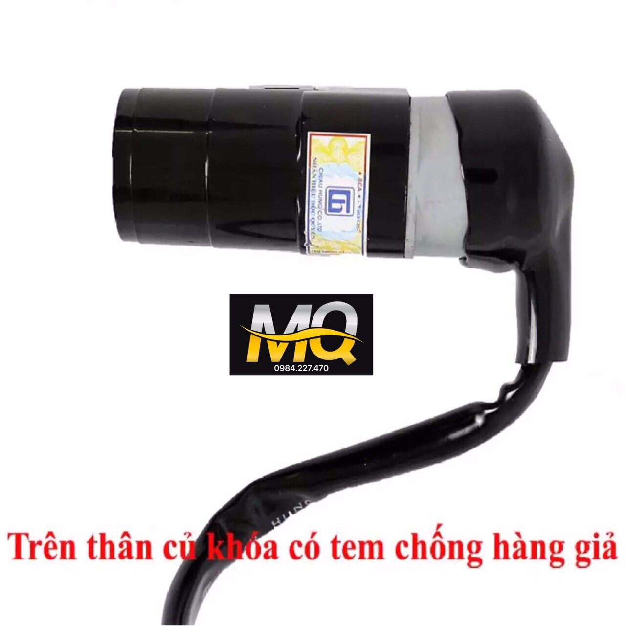 Bộ Ổ Khoá Xe Máy WAVE S100cc - WAVE RS100cc 6 Cạnh (Khoá Điện + Khoá Yên ) ( Xem Ảnh + Video)