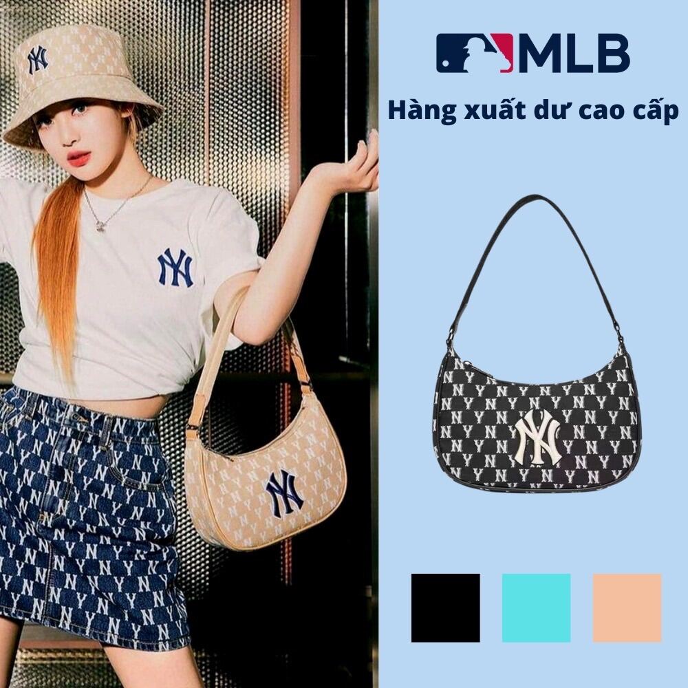 0397 - HÀNG CHÍNH HÃNG - Túi TOTE MLB họa tiết Monogram Jacquard