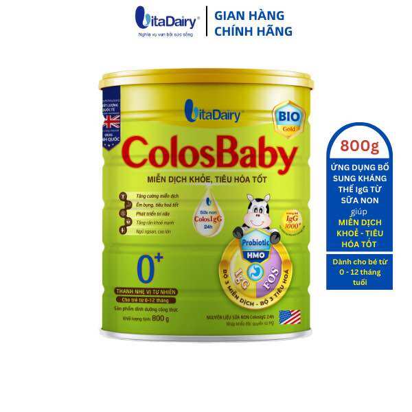 Colosbaby bio gold 0+ date 2026 có tích điểm đổi quà