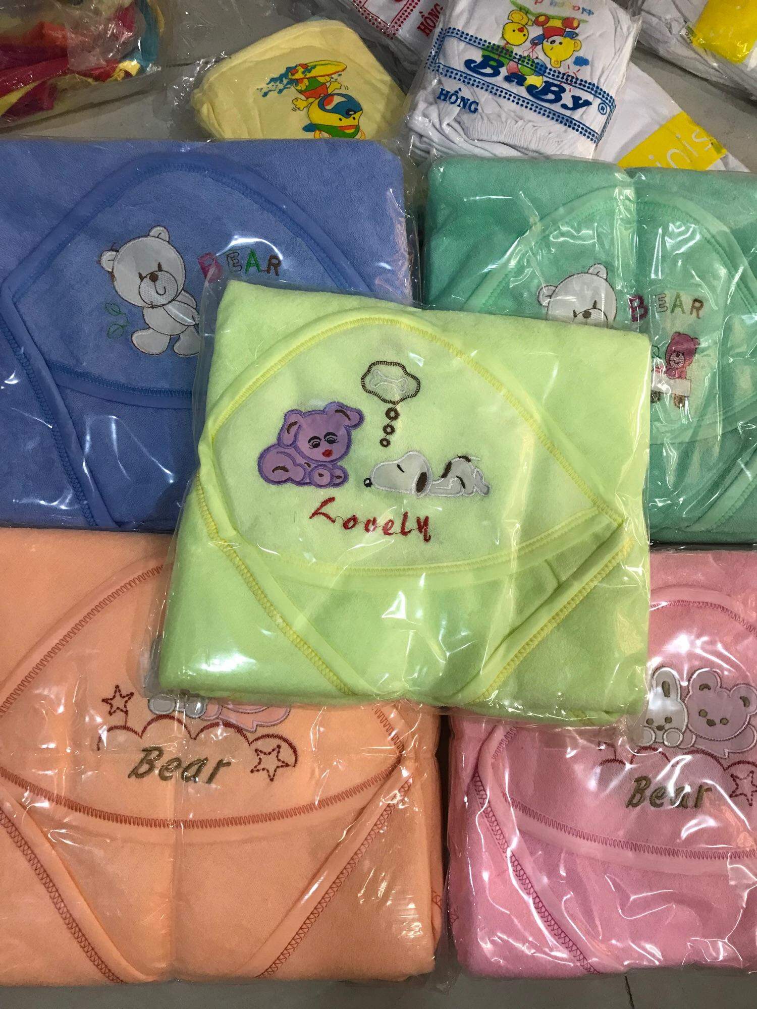 CHĂN CHOÀNG/CHĂN Ủ /CÓ NÓN CHO BÉ SƠ SINH