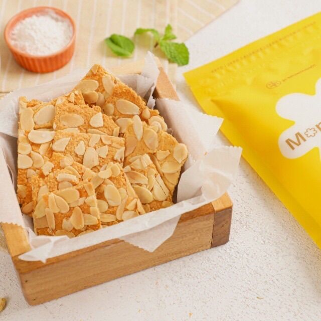 250g. Bánh ngói hạnh nhân/ăn kiêng/giảm cân/keto