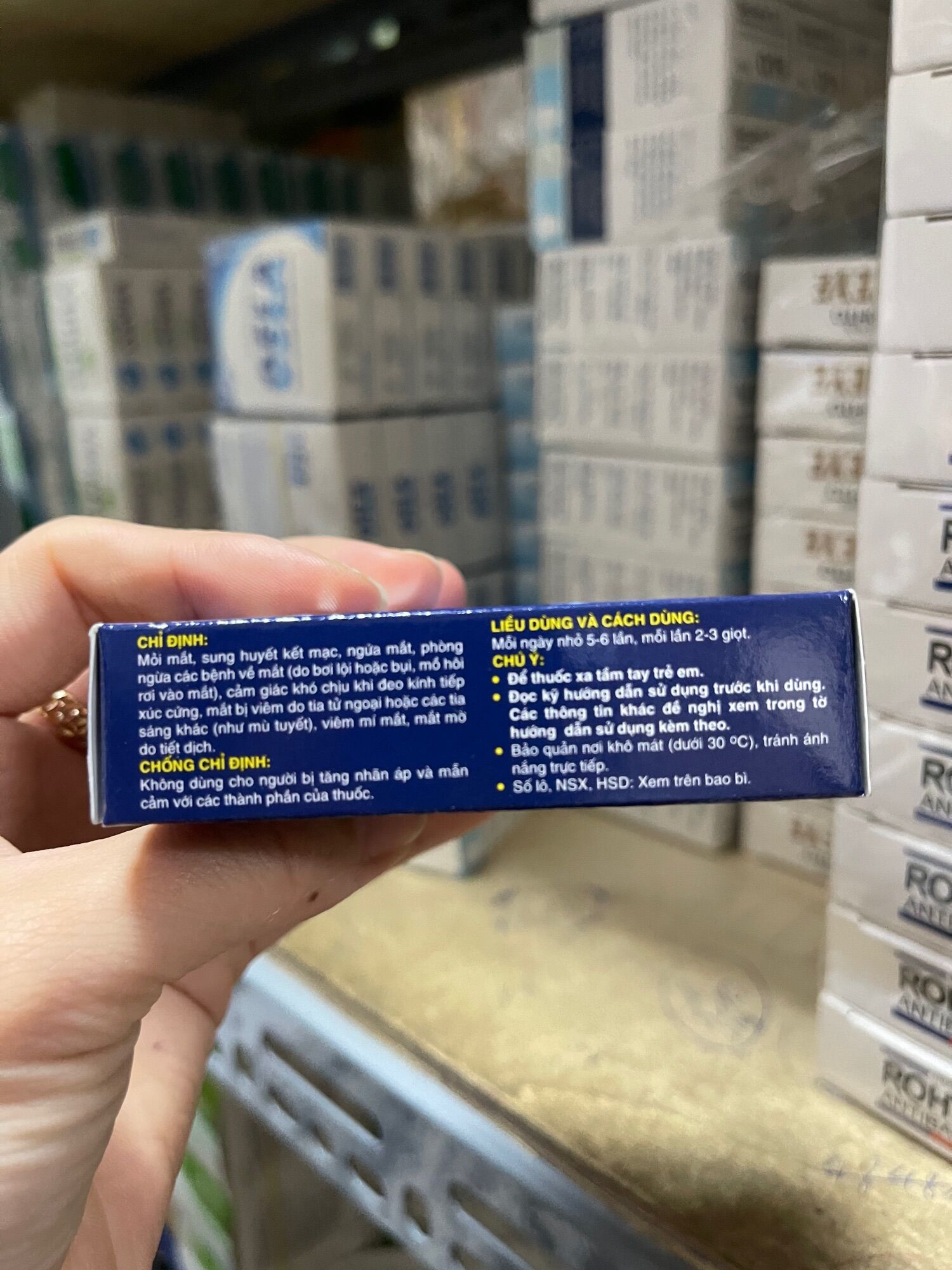 Nhỏ mắt Vroto Cool