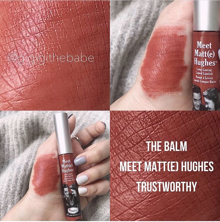 [Bill Mỹ] Son kem The Balm màu Trustworthy