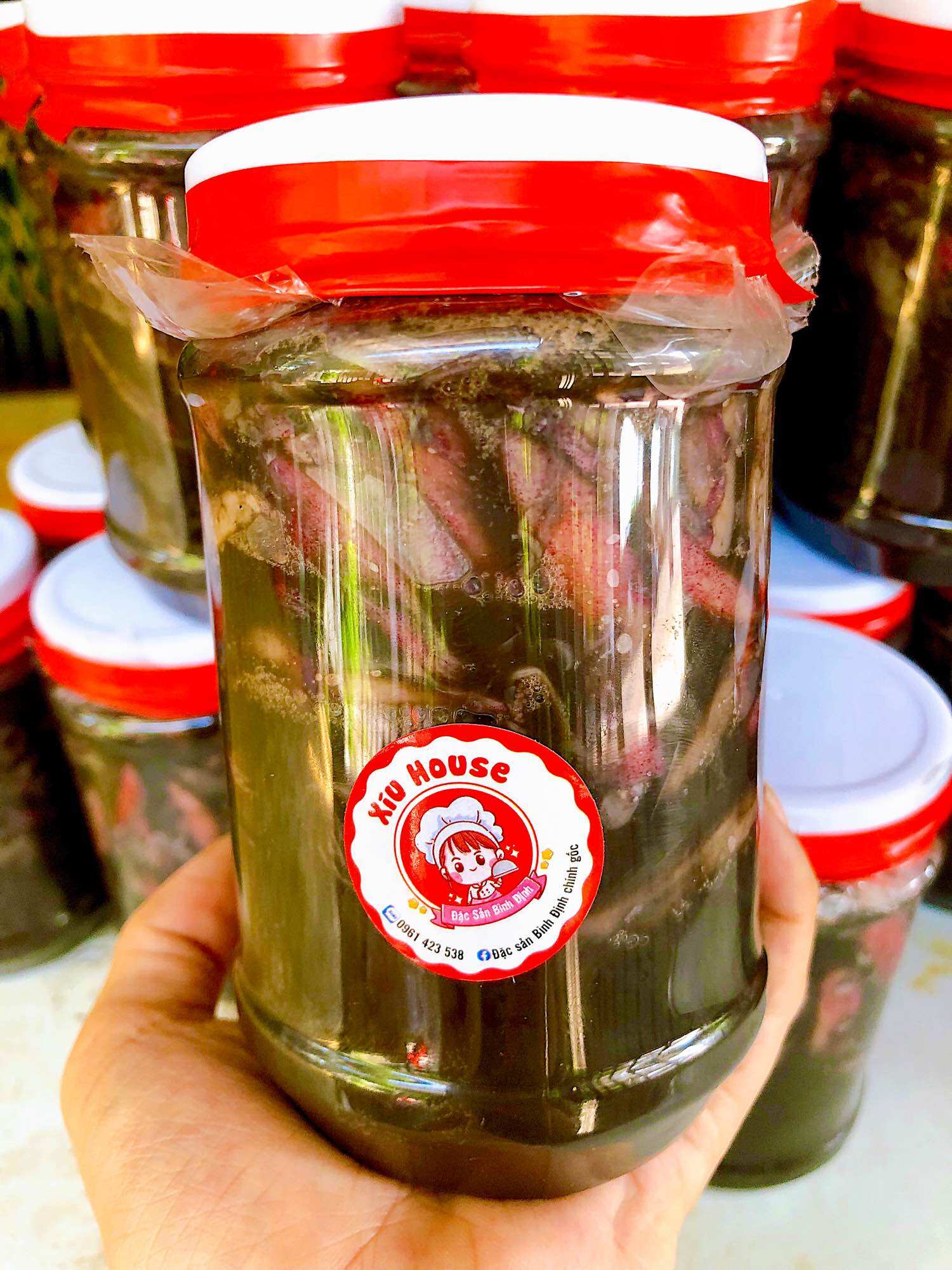 500Gr Mắm Mực Bình Định Nguyên Chất (Mực To)
