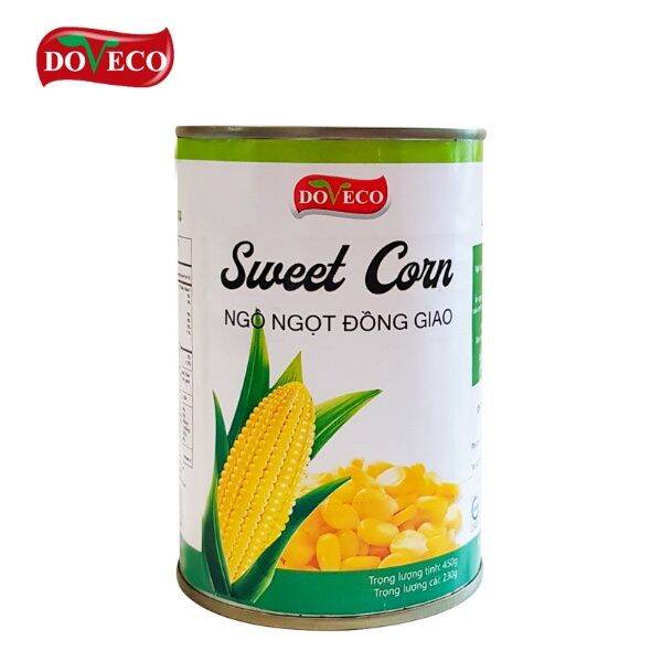 Ngô Ngọt Nguyên Hạt Đóng Hộp