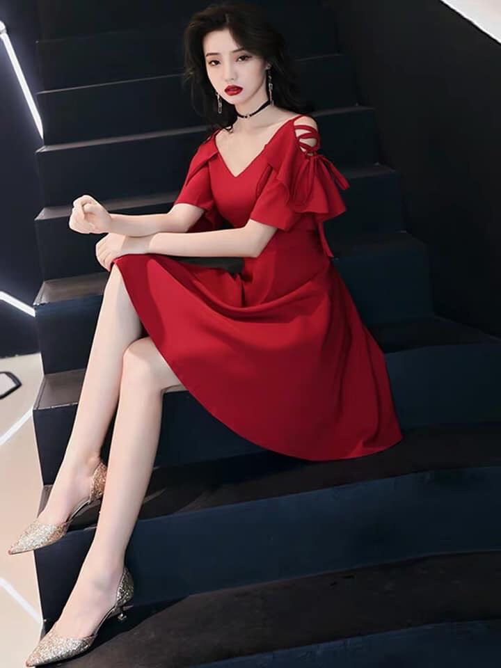 💋💋💋đầm xoè big size tay đan dây 👗👗👗