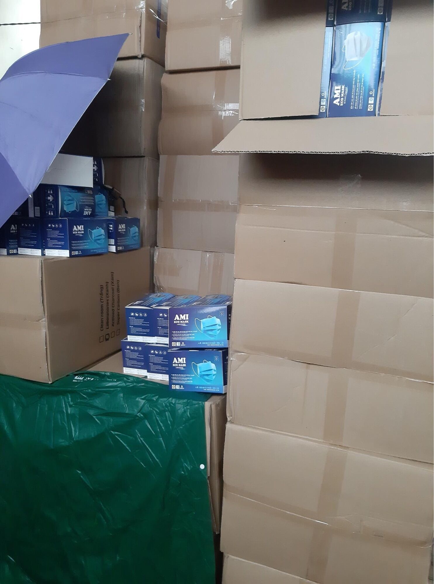 Khẩu trang Ami 4 lớp hộp 50 chiếc
