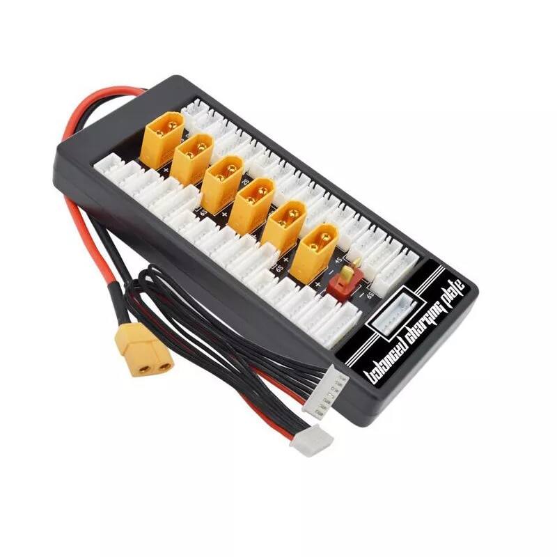 Multi 2s-6s lipo parallel balanced charging board xt60 plug for rc battery charger b6ac a6 720i parallel charging plate board
