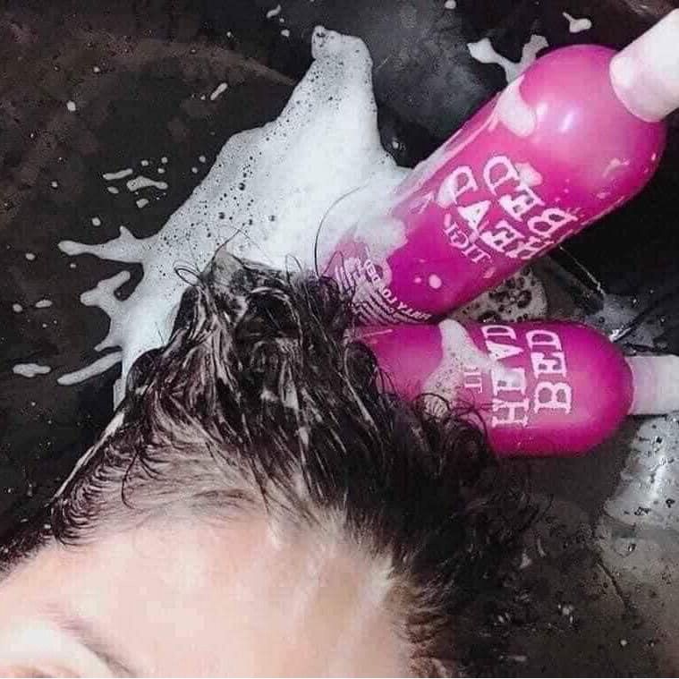 Cặp Gội Xả Tigi Tím 750ml x 2