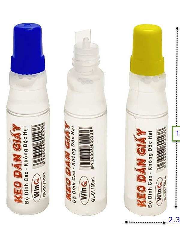 💥 Lố 12 Chai HỒ Nước WIN Dán Giấy (30ml)