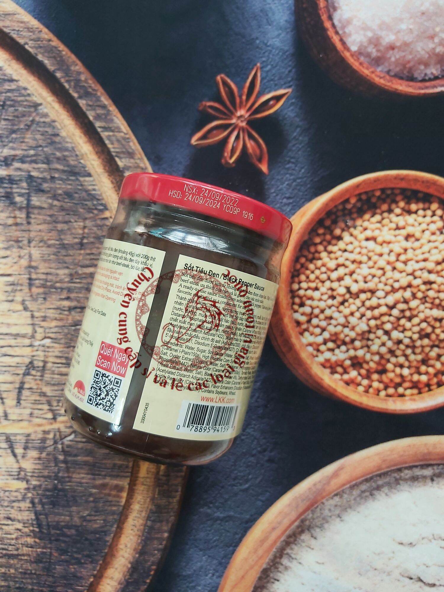 SỐT TIÊU ĐEN LEEKUMKEE 230G