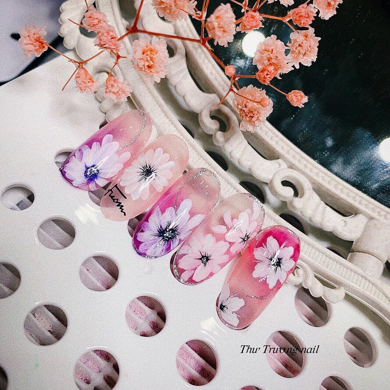 Cọ vẽ hoa cúc Dingxi lông chồn mềm mịn vẽ nail