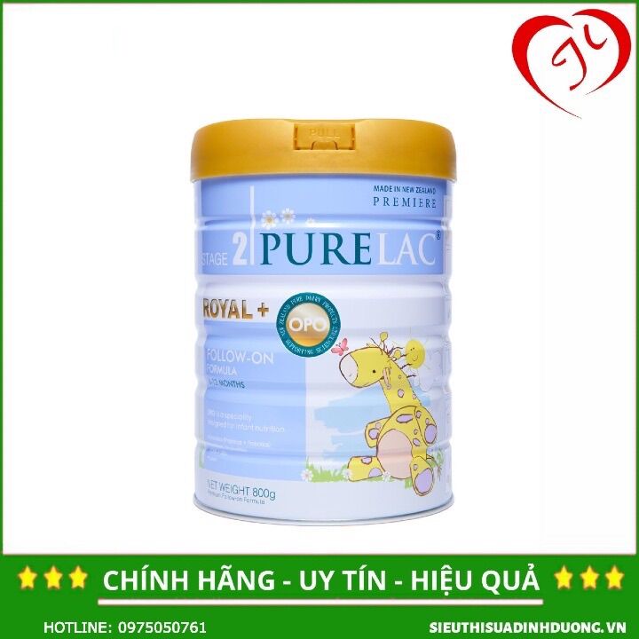 Sữa Purelac số 1-2-3 800g date mới