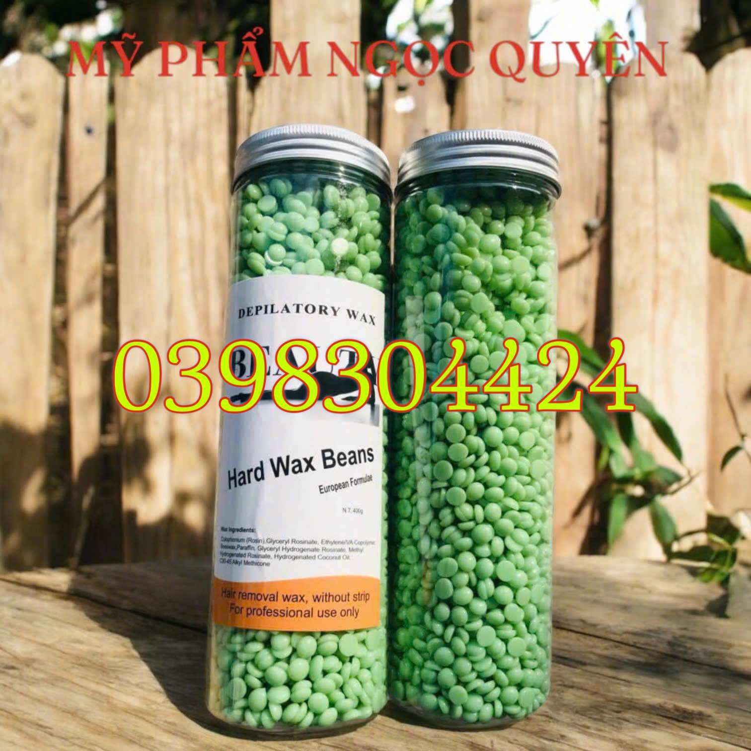 Thanh Lý Sáp Wax Lông Hard Wax Beans Hũ 400G (Màu ngẫu nhiên)