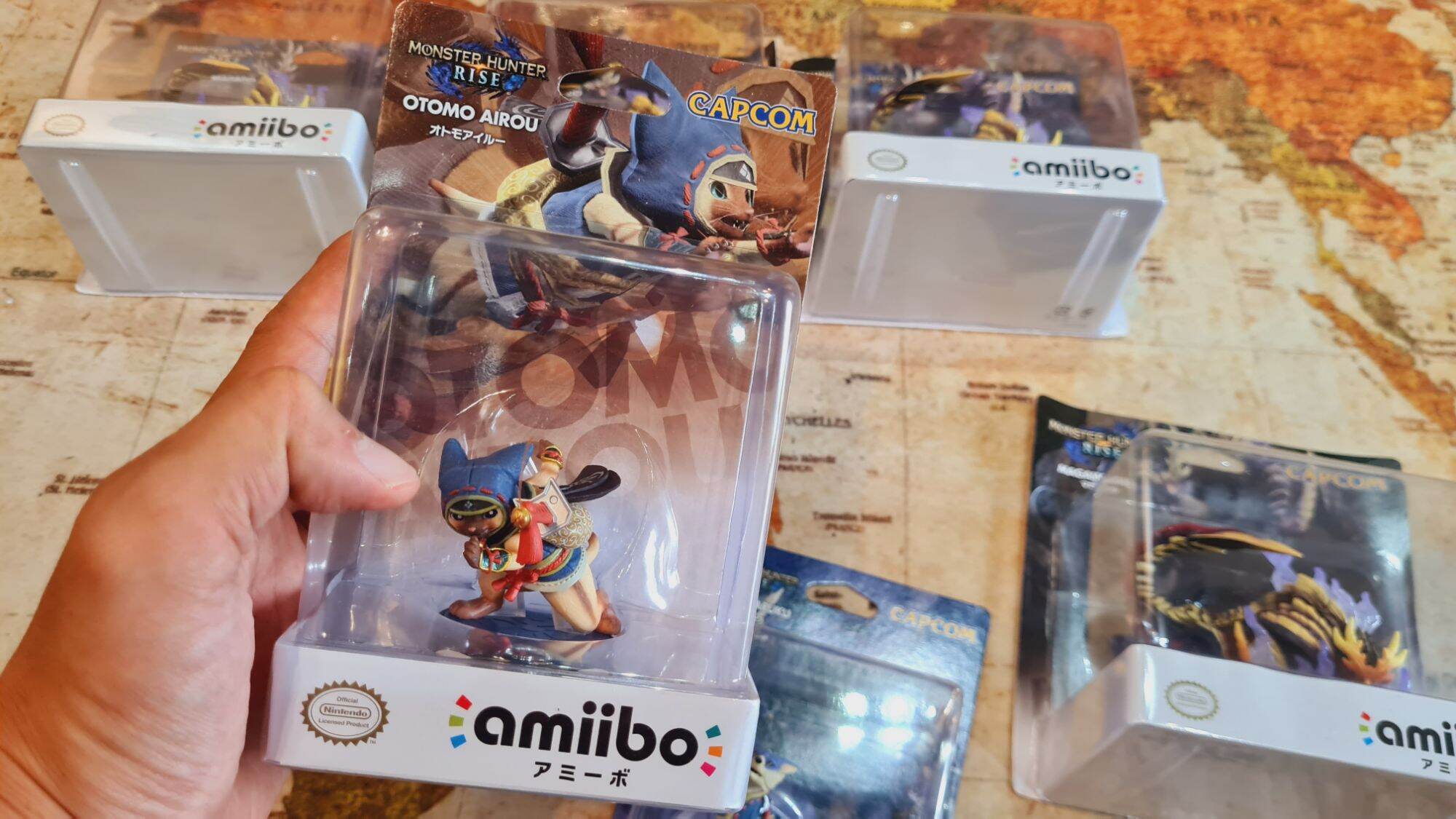 Mô hình Amiibo Monster hunter Rise