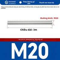 GUWANJI | Thanh ren inox 304