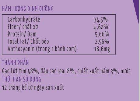 CƠM GẠO LỨT TÍM MS.SLIM