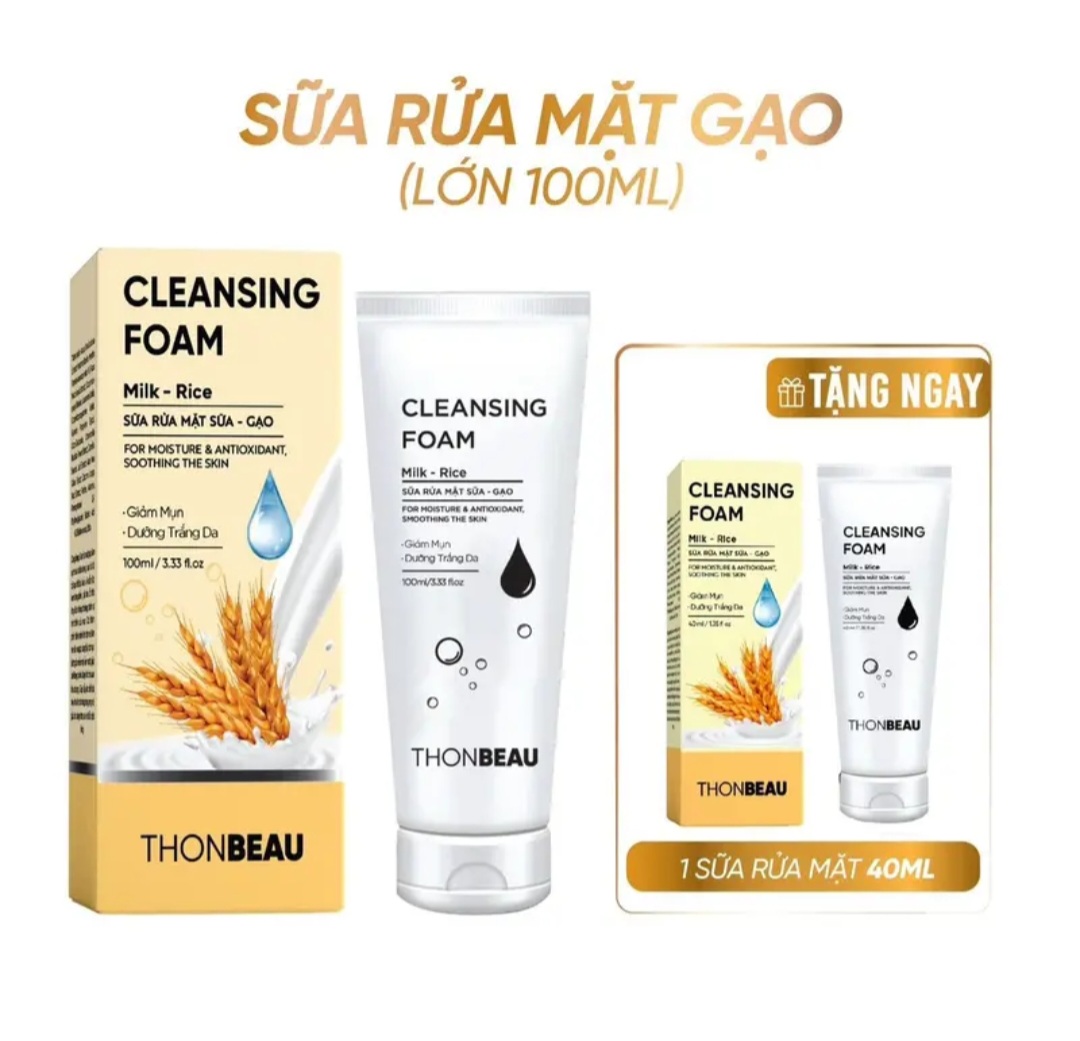 Sữa rửa mặt gạo sữa chai 100ml