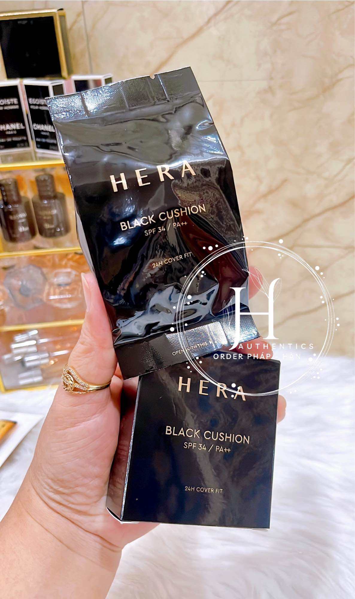 [HCM]Lõi cushion HERA BLACK CUSHION TONE 21 ( Bảng Mới )