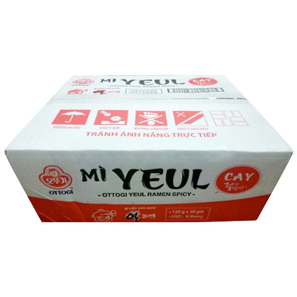 Thùng 20 gói mì cay yeul ottogi 120g