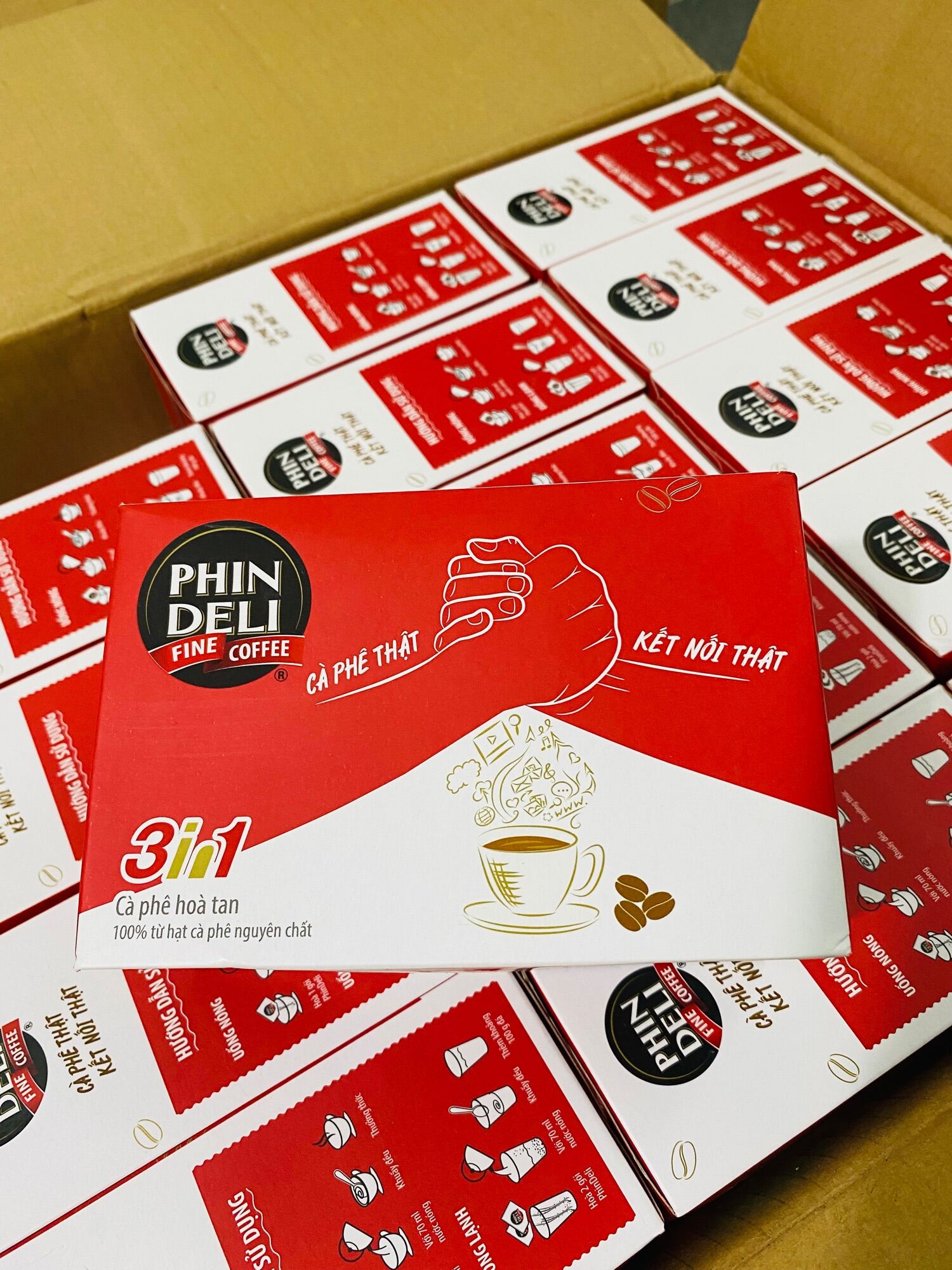 Combo 2 hộp cà phê Phin deli 307g ( Date mới)