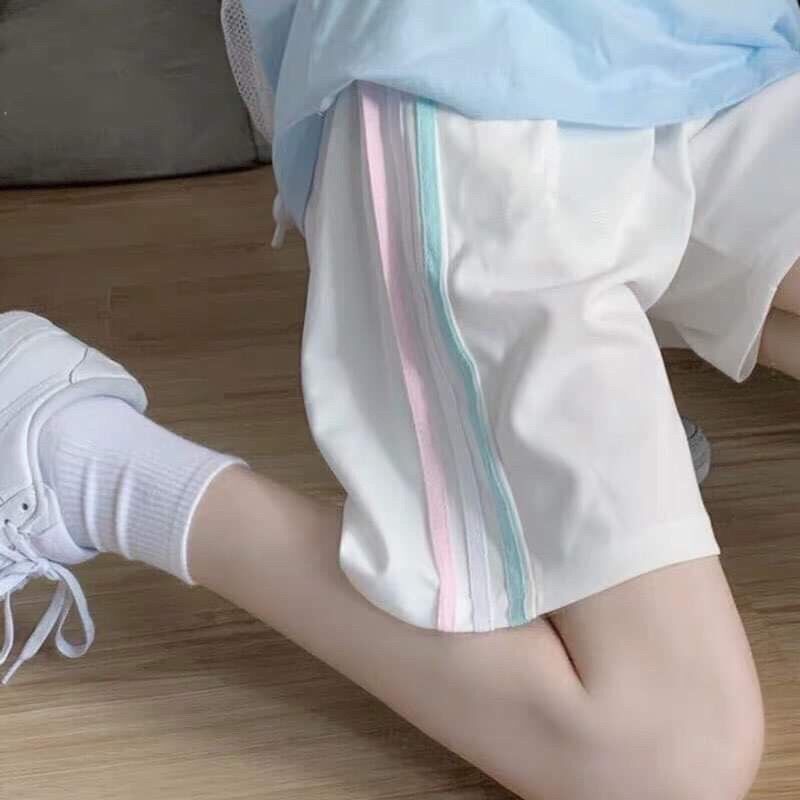 Quần đùi ba rót thể thao phối màu