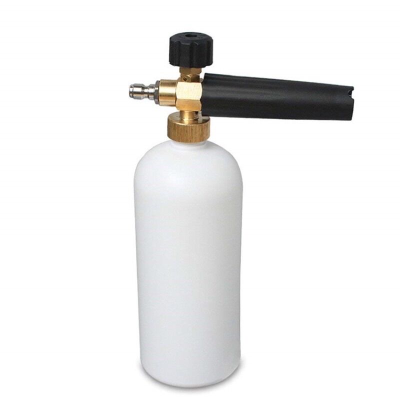 Bình phun tạo bọt tuyết 1000ml , bình xịt tạo bọt tuyết dùng cho máy rửa xe, bình bọt tuyết rửa xe tiện lợi