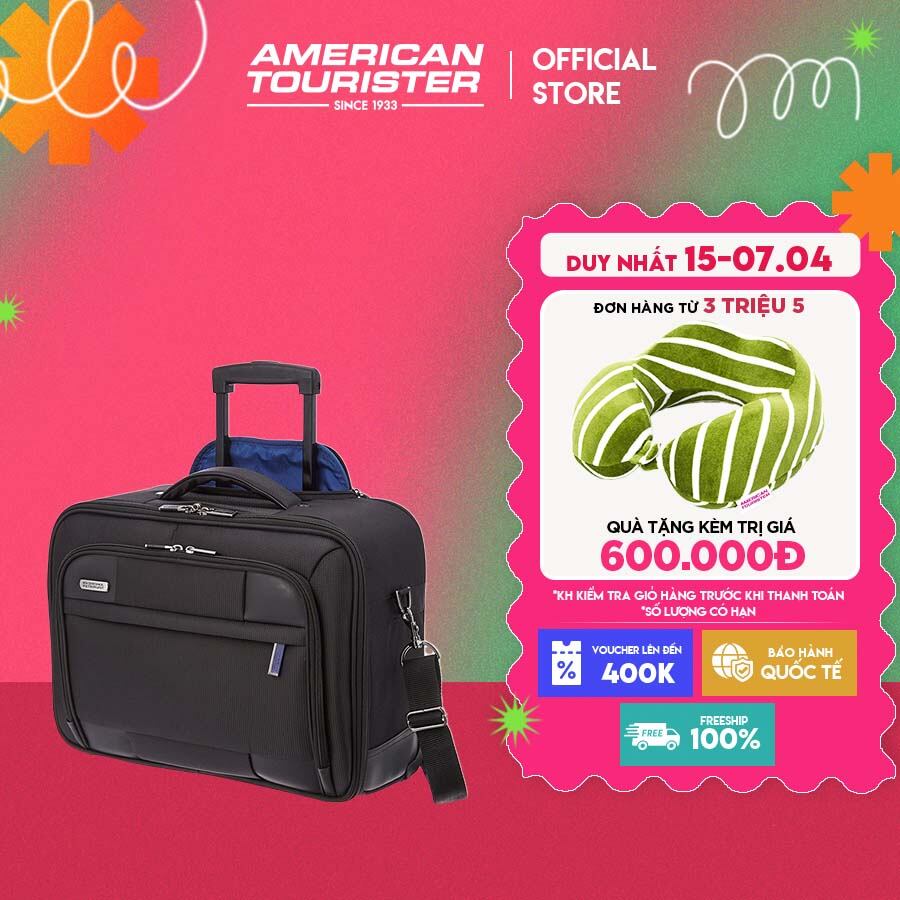 American Tourister Merit Rolling Tote AS