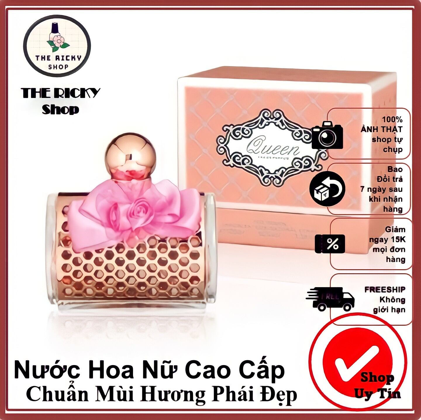 Nước hoa nữ chính hãng sellion queen 100ml mùi hương nữ tính ngọt ngào