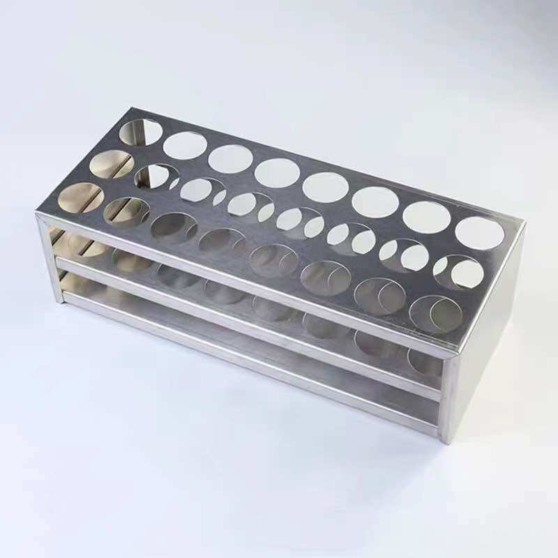 Giá inox đựng ống nghiệm, khay đỡ ống nghiệm