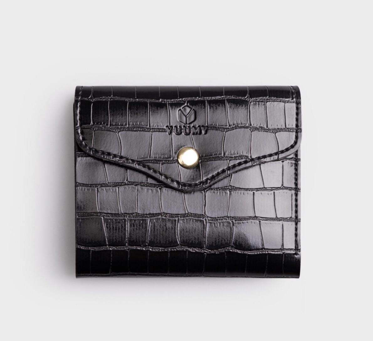 Ví nữ cầm tay vân da cá sấu Yuumy YV77 [ gồm 5 ngăn tiện dụng ] [ không bong tróc - không thấm nước ]