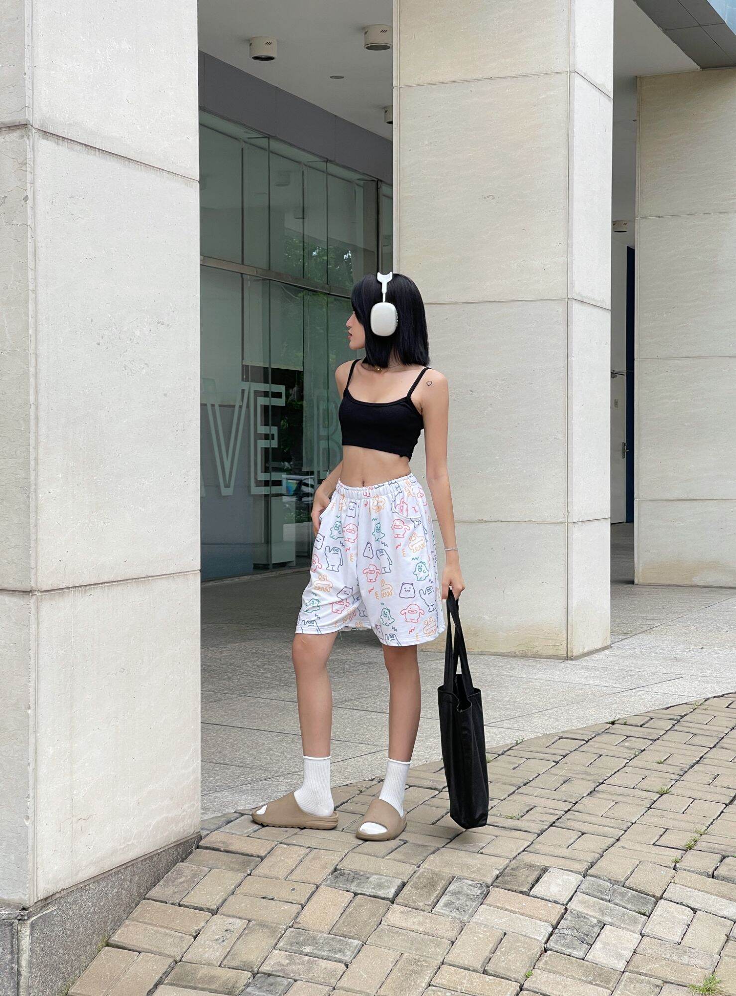 [STICKER SHORTS] - [KHÁCH VUI LÒNG IB MÉOW ĐỂ CHỌN MẪU] - quần short hoạ tiết - Made by Méow