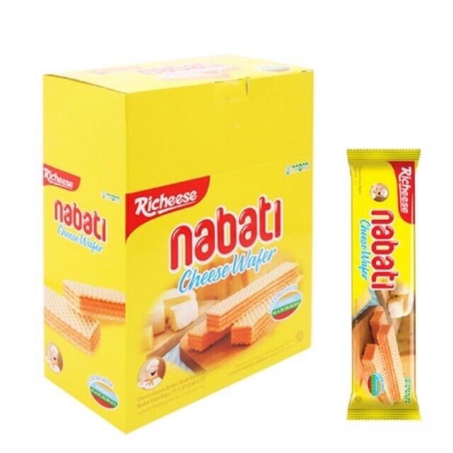 Bánh xốp Nabati vị phô mai 20 thanh