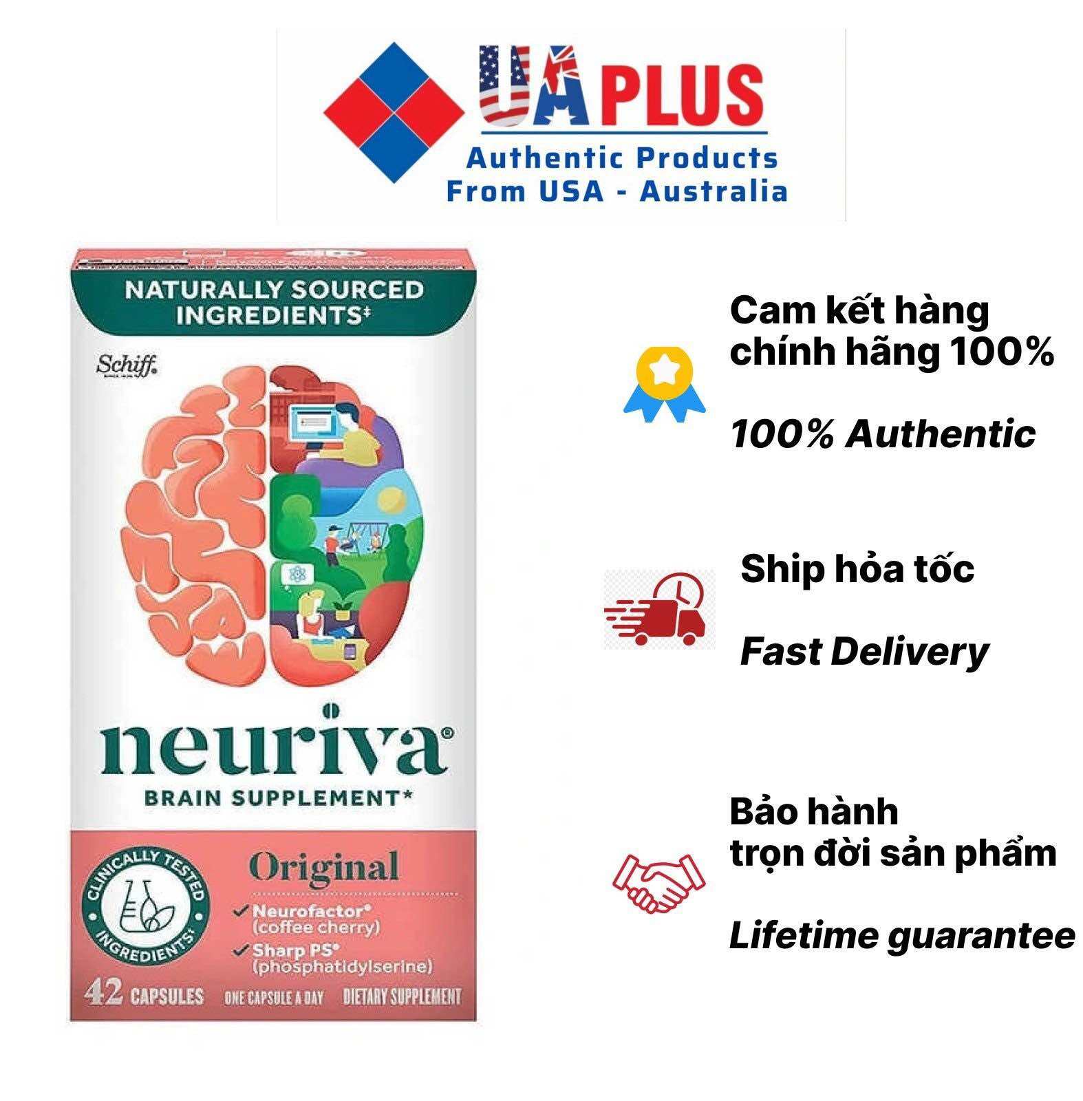 Neuriva Brain Supplement Original 42 viên