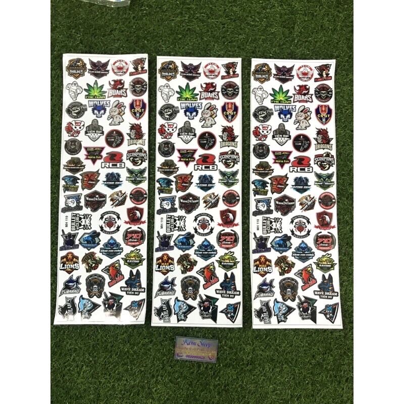 Tem Chế Logo Trang Trí Xe Máy Ô Tô Điện Thoại Cực Đẹp