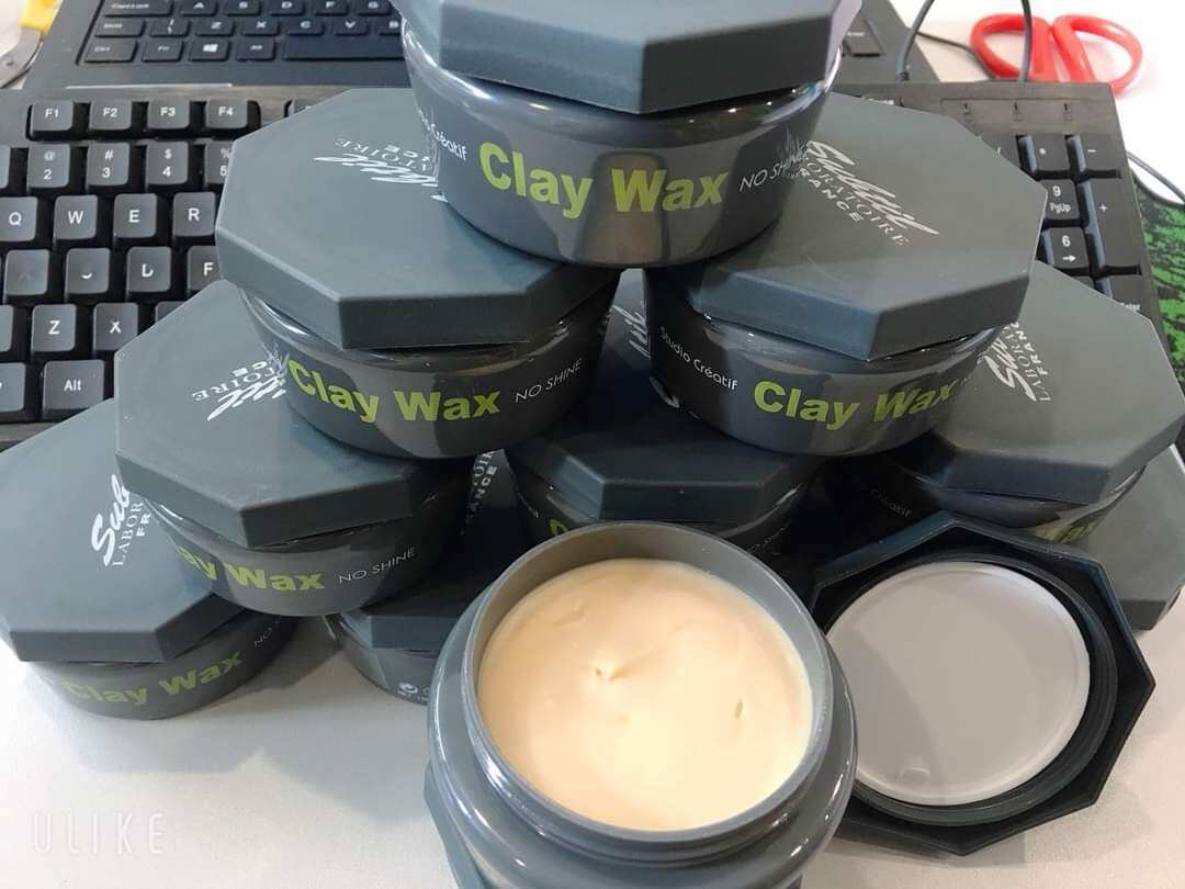 Sáp vuốt tóc Clay Wax nhập khẩu Pháp 100g
