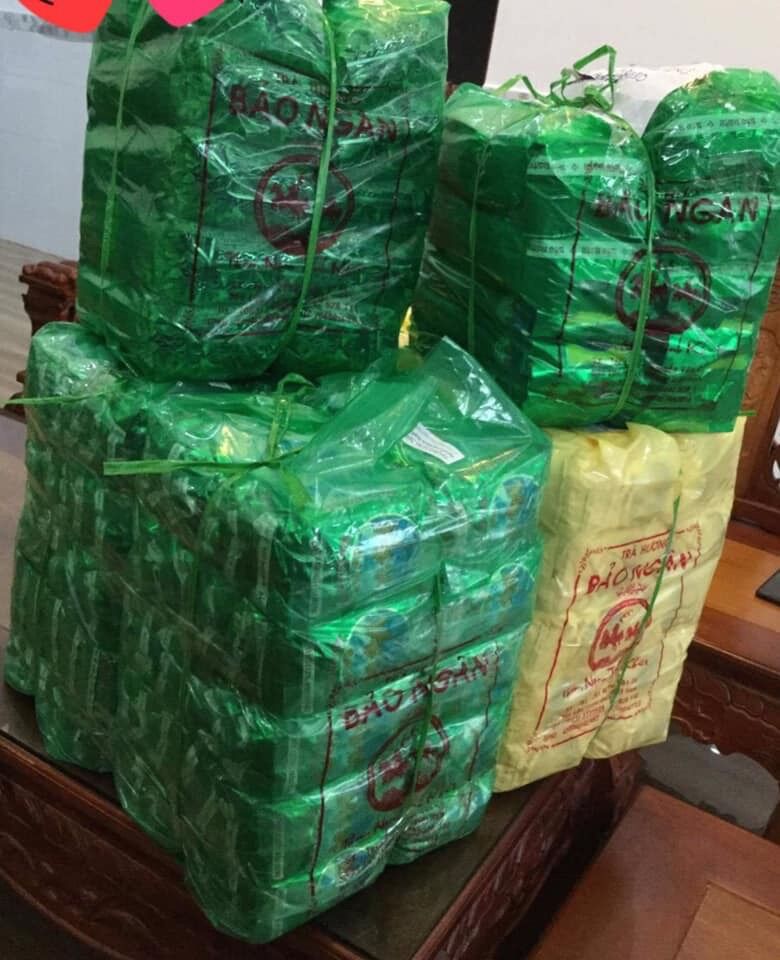 1 GÓI TRÀ SÂM DỨA BẢO NGÂN LOẠI LÁ 350GAM