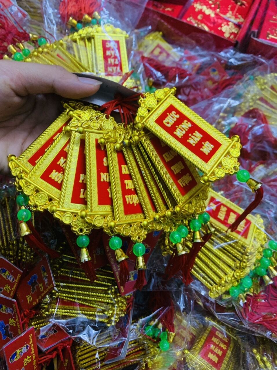 Thẻ Bài Treo Tết  Trộn mẫu