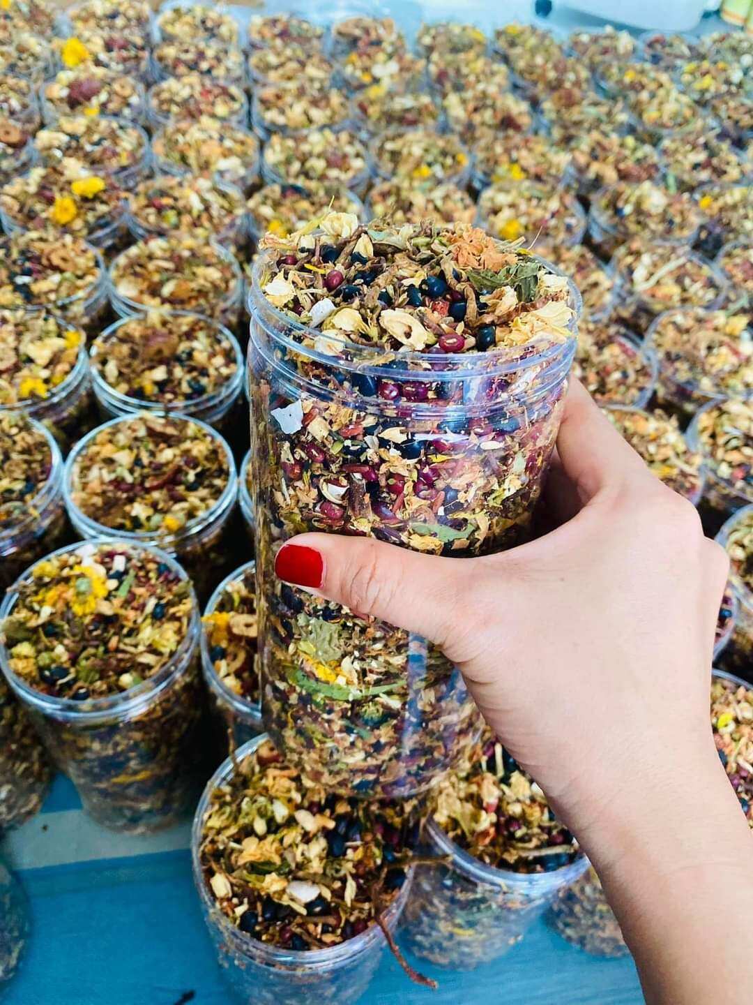 Trà thảo mộc thanh nhiệt 27 vị